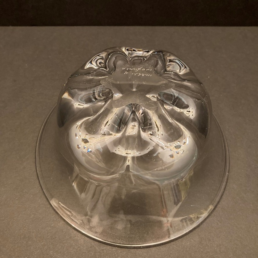 Orrefors 6.25"‎ Wide 1598 Crystal Bowl Signed Numbered Sweden - Picture 6 of 10